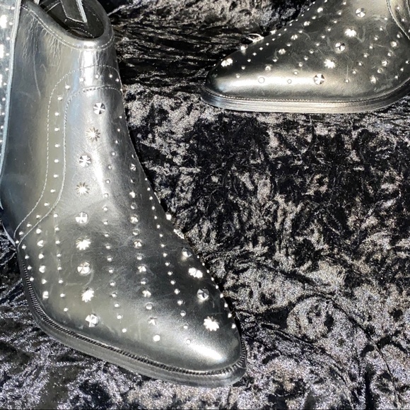 Sam Edelman Brian Western Style Studded Bootie - Picture 12 of 14